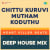Chittu Kuruvi Mutham Koduthu - Deep House Mix Chittu Kuruvi Mutham Koduthu - Deep House Mix