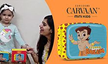 Carvaan Mini Kids simply turns your kid's learn time into fun time